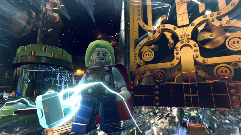 Illustration for article titled There's Something Poetic About The Home Of The Norse Gods In LEGO Form